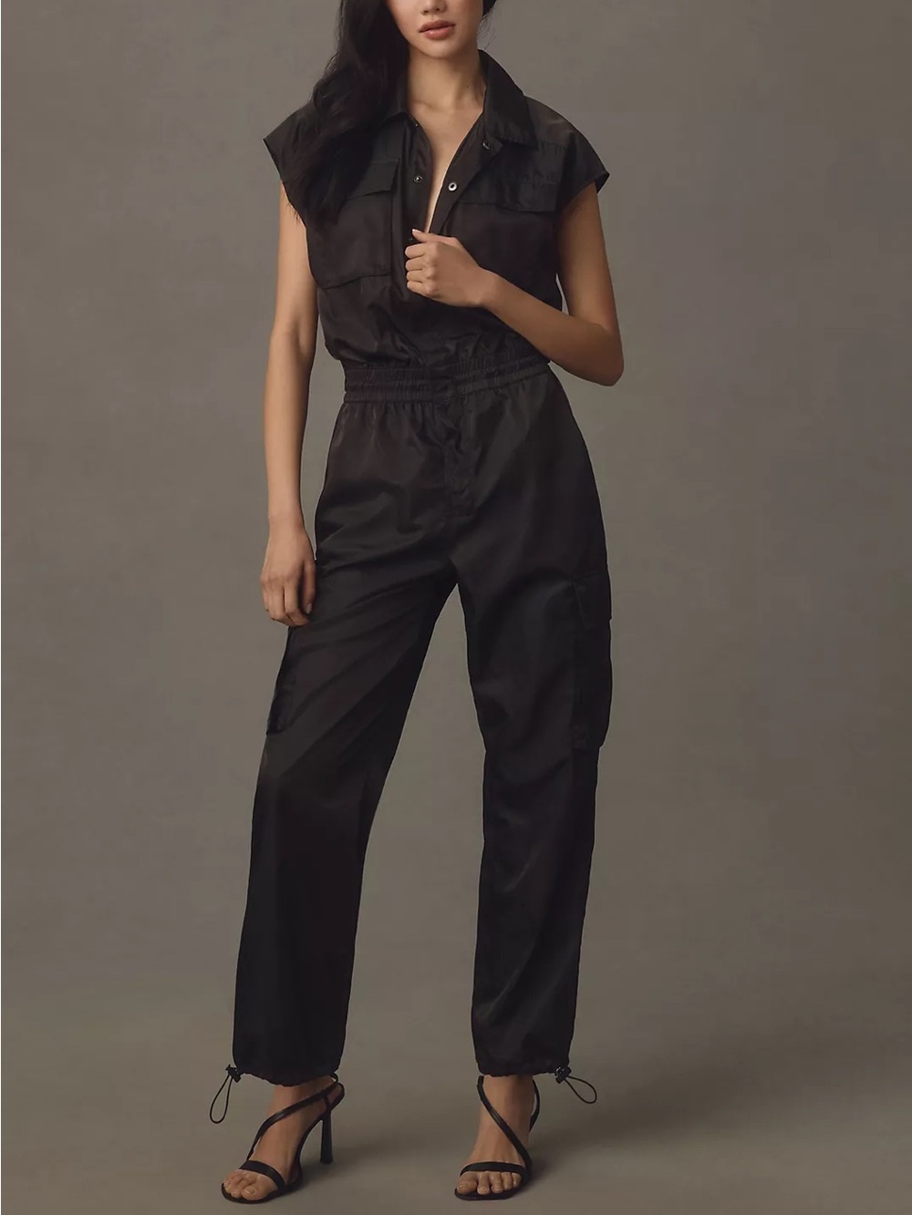 Pistola Black Jade Jumpsuit Size XL Cargo Streetwear Grunge